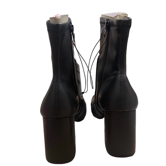 Express Block heel sock Booties Size 10 - Picture 4 of 5